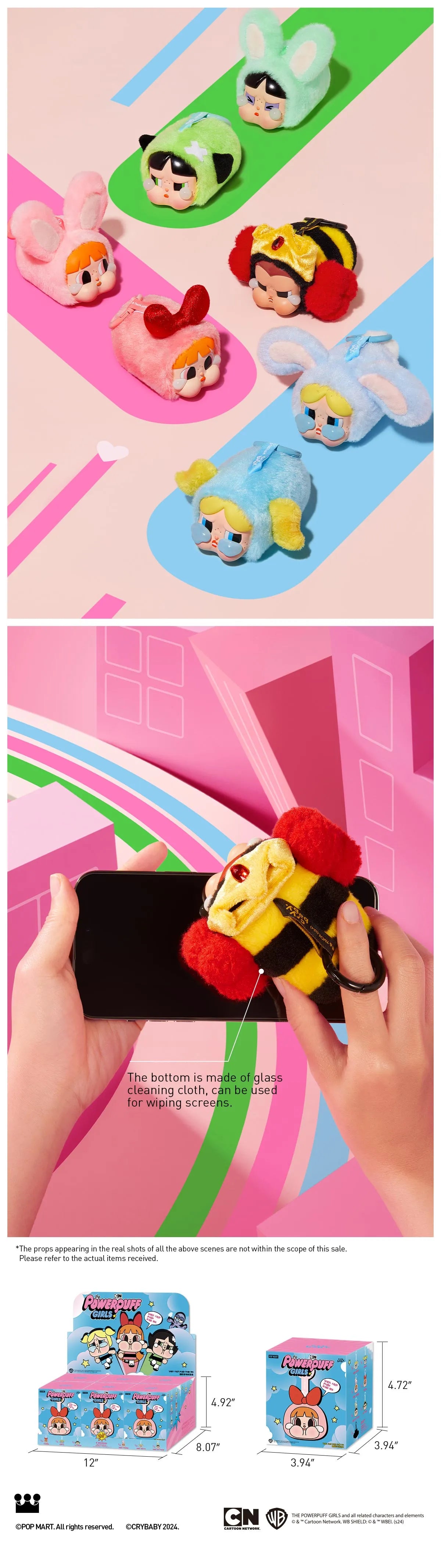 CRYBABY X POWERPUFF GIRLS VINYL FACE PLUSH BLIND BOX