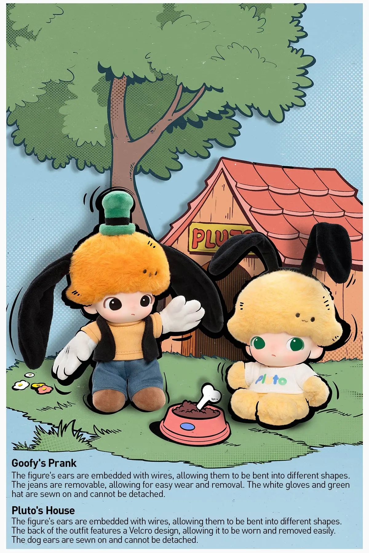 DIMOO WORLD x DISNEY SERIES - VINYL PLUSH KEYCHAIN BLIND BOX