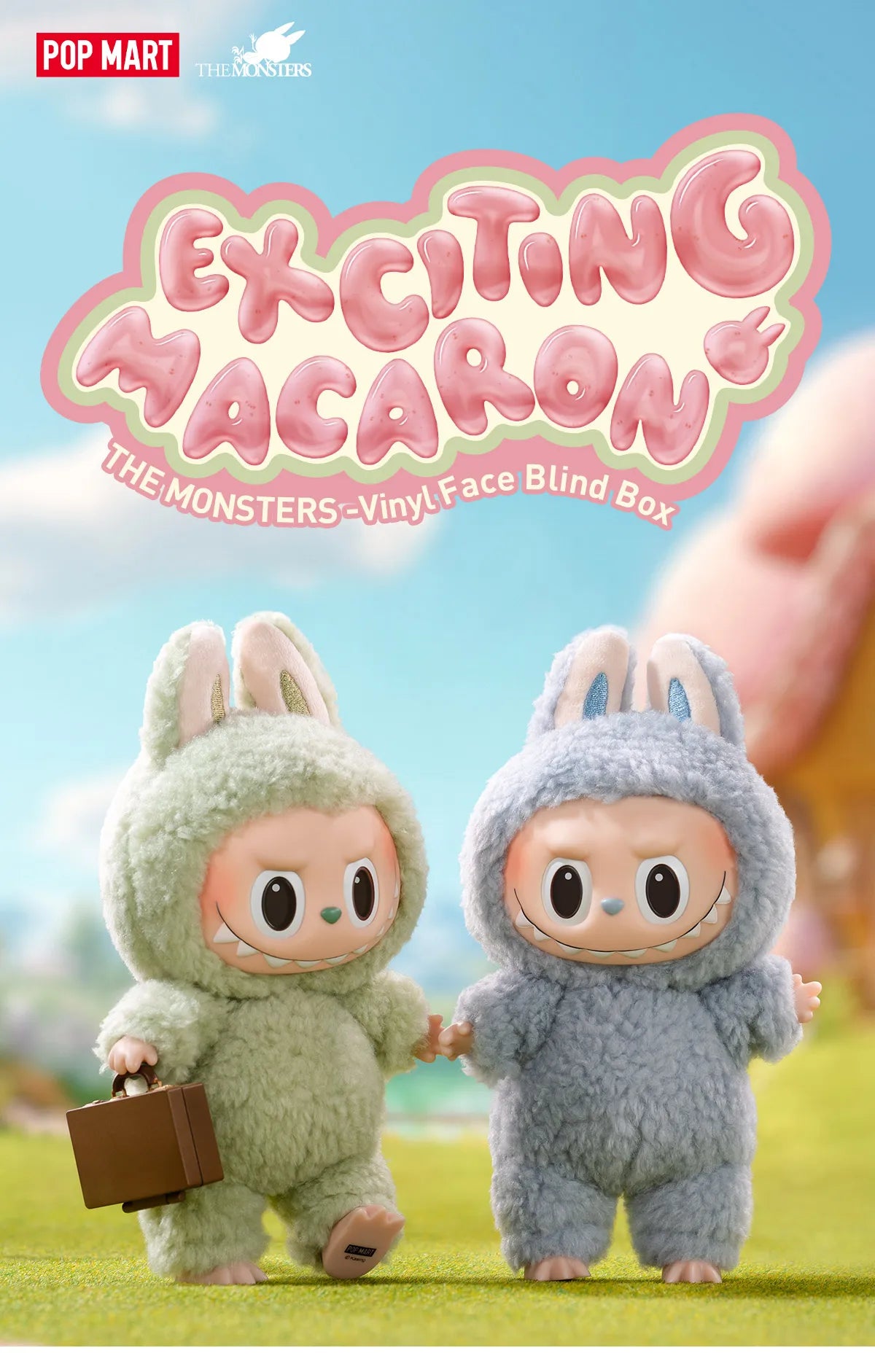 THE MONSTERS- EXCITING MACARON VINYL FACE BLIND BOX