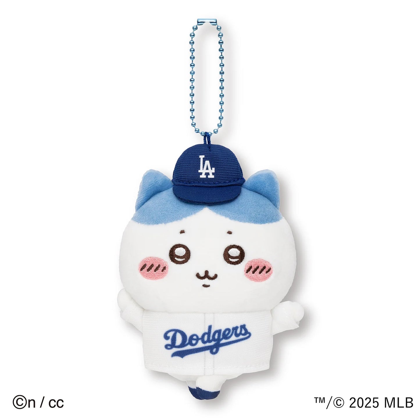 CHIIKAWA x DODGERS PLUSHIE KEYCHAIN - HACHIWARE
