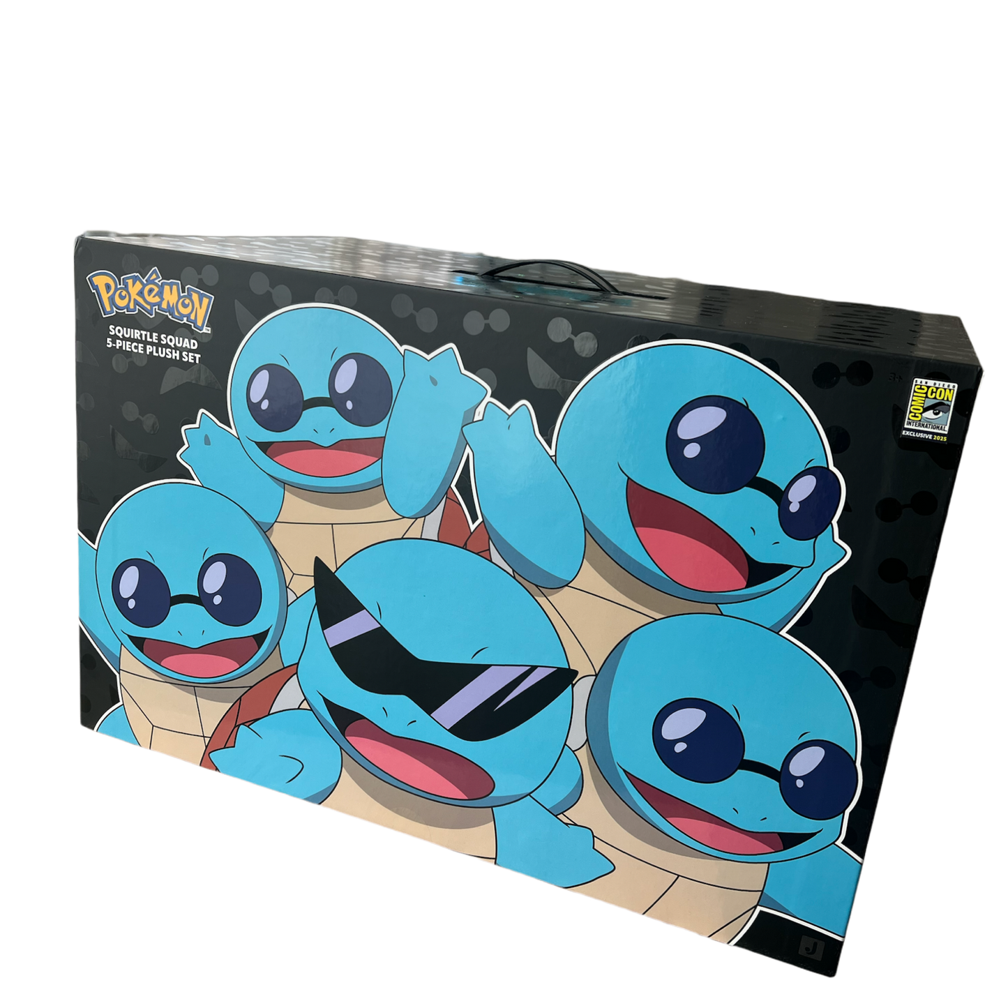 SDCC EXCLUSIVE ~ JAZWARES x POKEMON SQUIRTLE SQUAD PLUSH BOX 1/1000 (SEALED)