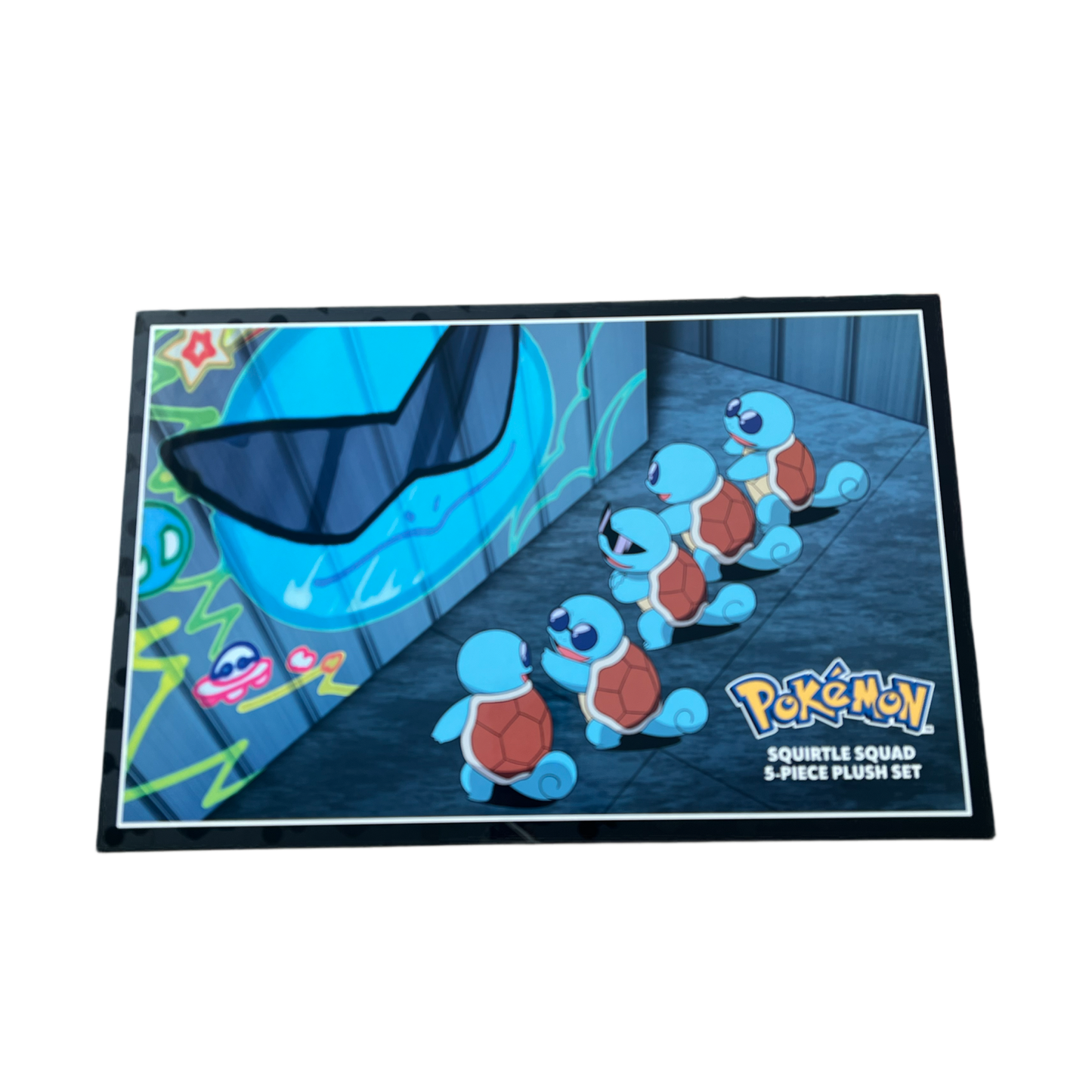 SDCC EXCLUSIVE ~ JAZWARES x POKEMON SQUIRTLE SQUAD PLUSH BOX 1/1000 (SEALED)