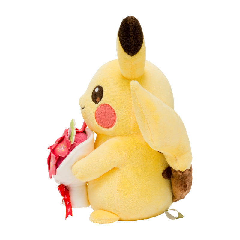 POKEMON - PIKACHU & GRACIDEA'S FLOWER PLUSHIE (M SIZE)