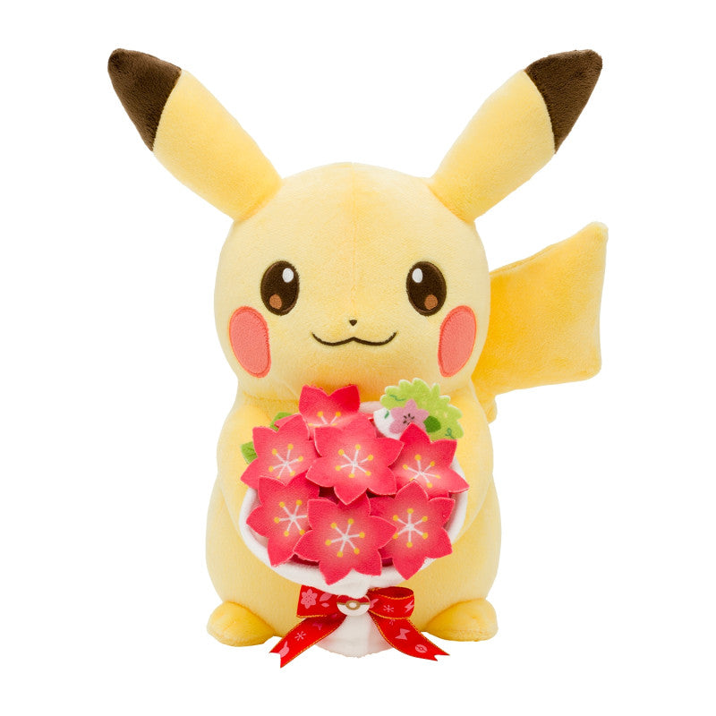 POKEMON - PIKACHU & GRACIDEA'S FLOWER PLUSHIE (M SIZE)