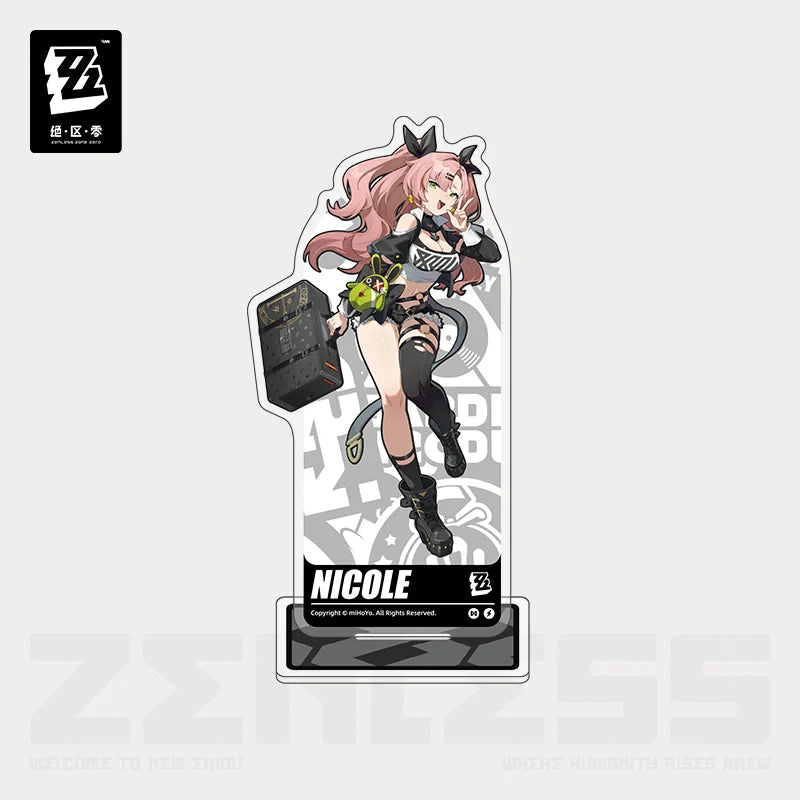 ZZZ STANDING DESIGN SERIES ACRYLIC STAND - NICOLE (CUNNING HARES)