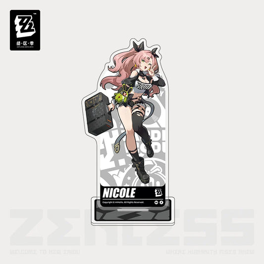 ZZZ STANDING DESIGN SERIES ACRYLIC STAND - NICOLE (CUNNING HARES)