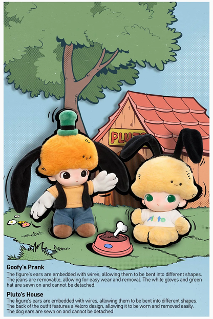 DIMOO WORLD x DISNEY SERIES - VINYL PLUSH KEYCHAIN BLIND BOX