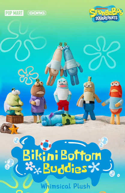 SPONGEBOB SQUAREPANTS SERIES - BIKINI BOTTOM BUDDIES - WHIMSICAL PLUSH BLIND BOX