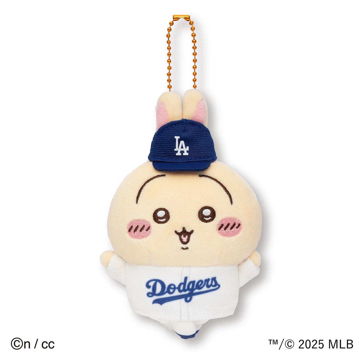 CHIIKAWA x DODGERS PLUSHIE KEYCHAIN - USAGI