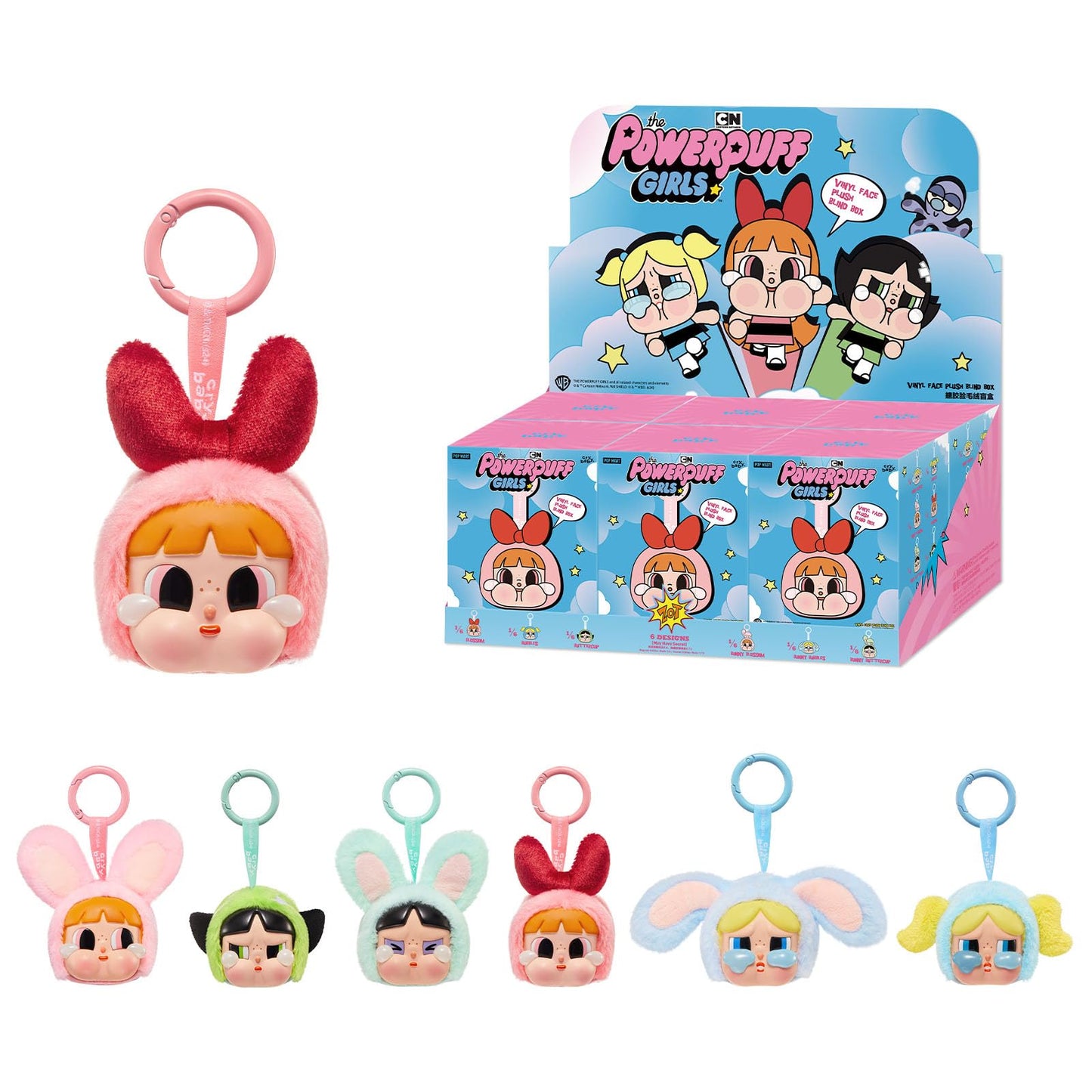 CRYBABY X POWERPUFF GIRLS VINYL FACE PLUSH BLIND BOX
