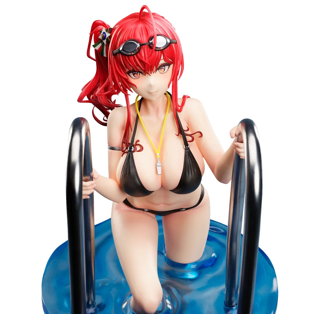PRE-OWNED ~ AZUR LANE ZARA 1/4 POOLSIDE COINCIDENCE PVC FIGURE