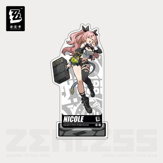 ZZZ STANDING DESIGN SERIES ACRYLIC STAND - NICOLE (CUNNING HARES)