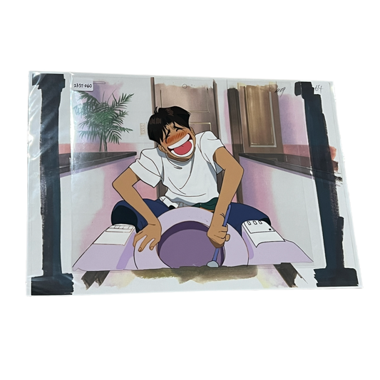 ANIME PRODUCTION CEL - GOLDEN BOY - LESSON 1 (KINTARO)